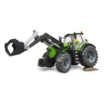 Tractor Deutz 8280 TTV con Pala Bruder 3161